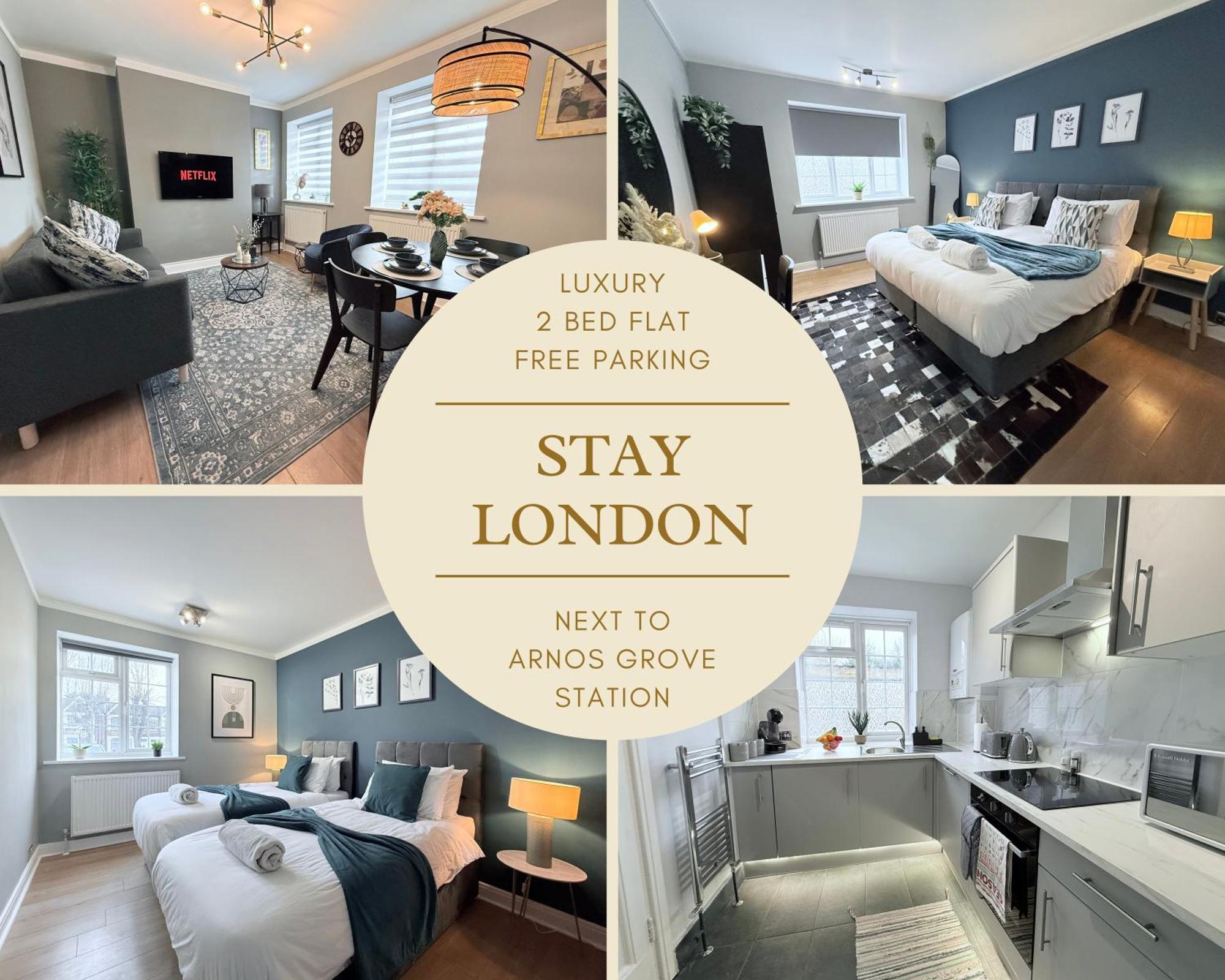 Staylondon - Sleeps 6 With Free Parking - Tourist, Concerts & Matches Kültér fotó